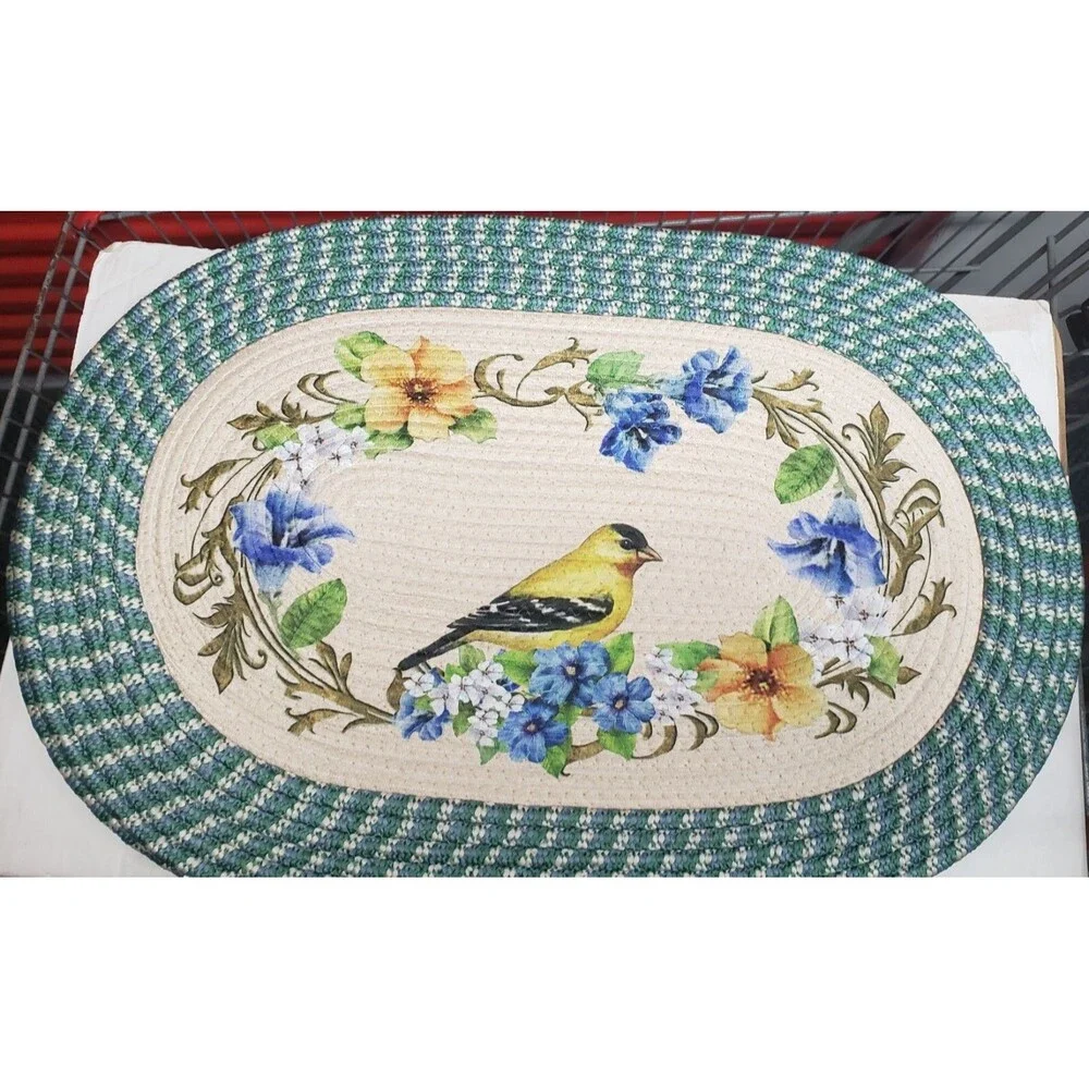 Oval Braided Kitchen Accent Rug (20